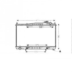  Radiateur PATHFINDER R50. 3.3/3.5