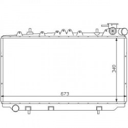  Radiateur Eau PRIMERA P10. 2.0 D .M.+/-AC 