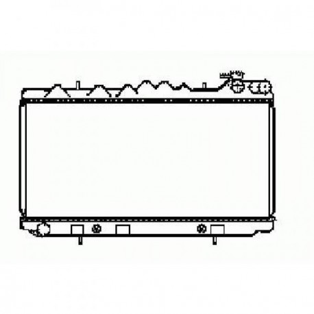 Radiateur refroidissement du moteur Nissan Primera(TypP10) 90-96
