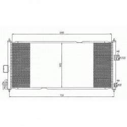  Condenseur ALMERA/PRIMERA. 1.5.1.8.2.2TD SCHALT/AUTOM 