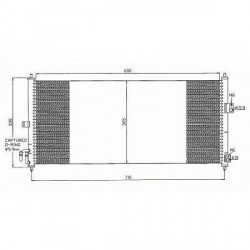  Condenseur ALMERA/PRIMERA. 1.5.1.8.2.2TD. MAN/AUTOM. 