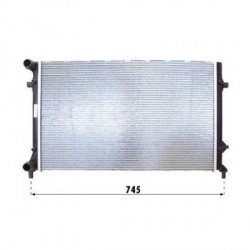 Radiateur EOS 03-10  647x398x16