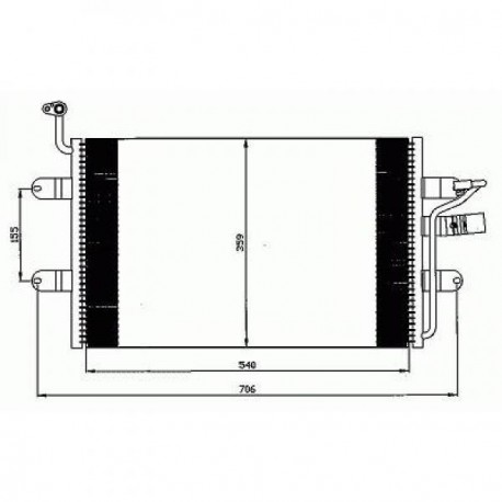 condenseur IBIZA99- tous mod.