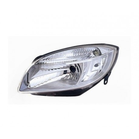 Projecteur principal gauche (Côté conducteur) Skoda Fabia 07-10 (3 / 4 / 5 portes) Skoda Fabia 07-10 (3 / 4 / 5 portes) Skoda 
