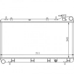 Radiateur refroidissement du moteur Subaru Impreza 93-01