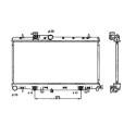 Radiateur refroidissement du moteur Subaru Impreza 93-01