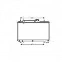 Radiateur refroidissement du moteur Suzuki Vitara 88-98 Suzuki Vitara 88-98 Suzuki Vitara 88-98