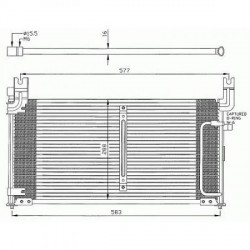 condenseur BALENO95- 550x320x20
