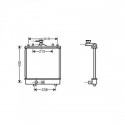 Radiateur refroidissement du moteur Suzuki Ignis apres 2003