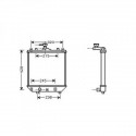 Radiateur refroidissement du moteur Suzuki Wagon R+ apres 2000 Suzuki Wagon R+ apres 2000 Suzuki Wagon R+ apres 2000 Suzuki Wago