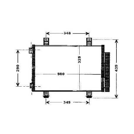 condenseur AGILA08- + SUZUKI SPLASH
