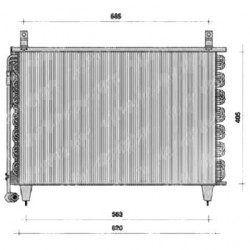 Radiateur refroidissement du moteur Suzuki Splash apres 2008