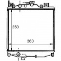 Radiateur refroidissement du moteur Suzuki Swift 310/413/416 89-96