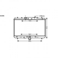 Radiateur refroidissement du moteur Start