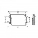 condenseur VITARA iLX88-93 437x335x25
