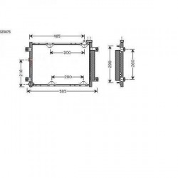 condenseur de clim. GRAND VITARA98-05 475x333