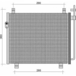  Condenseur de clim. WAGON R+. 
