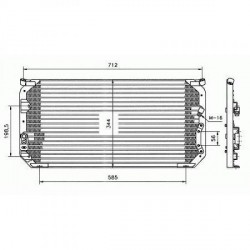 condenseur COROLLA91-97 730x340