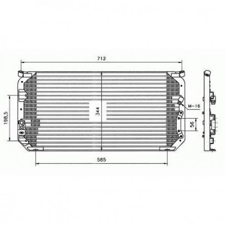 condenseur COROLLA91-97 730x340