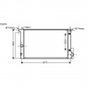 Radiateur refroidissement du moteur Toyota Auris apres 2010