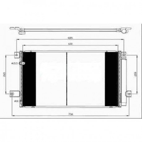 condenseur AVENSIS05-
