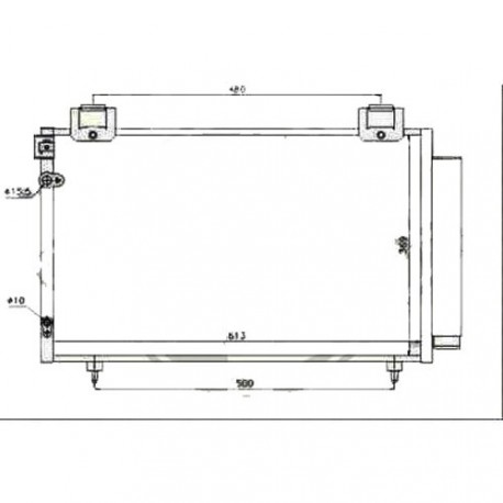 condenseur COROLLA VERSO03- 607x370