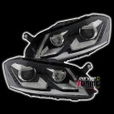 PHARES DEVIL EYES ET LEDS PASSAT APRES 2010 NOIRS (035529)
