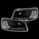 PHARES DEVIL EYES NOIRS VW BUS T5 (03880)