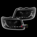 PHARES DEVIL EYES NOIRS VW BUS T5 (13359)