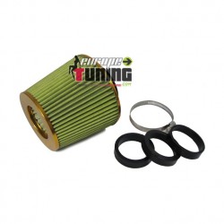 KIT ADMISSION DIRECT FILTRE SPORT UNIVERSEL JAUNE (01052)