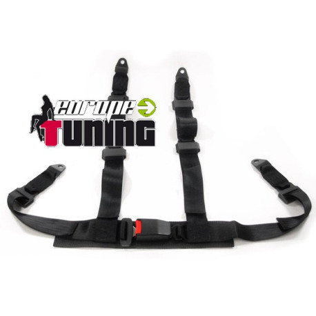 HARNAIS NOIR 4 POINTS (02124)