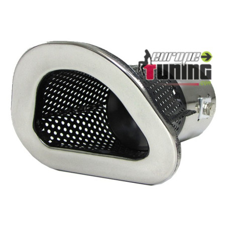 EMBOUT ECHAPPEMENT INOX TRIDENT (03810)