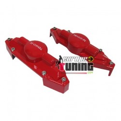 2 COUVRES ETRIERS DE FREINS ARRIERES (03046)