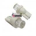 2 VEILLEUSES W5W LED T10 BLANCHES (03708)