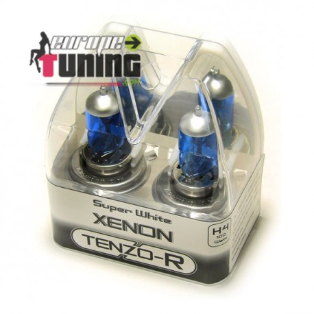 2 AMPOULES H4 100W BLUE (01004)