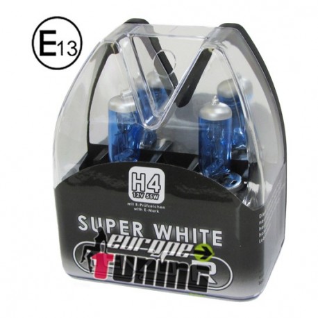 2 AMPOULES H4 55W BLUE (01005)