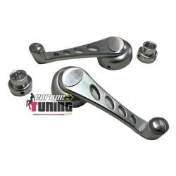 2 MANIVELLES VITRE ALUMINIUM (01190)