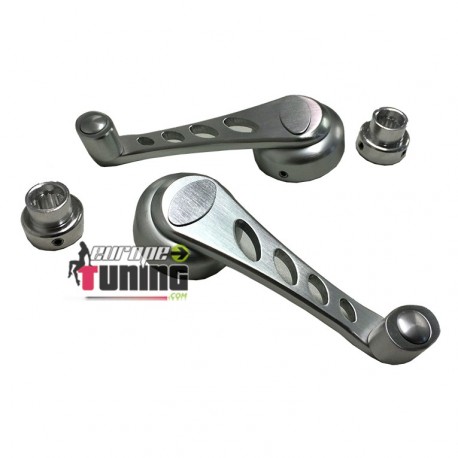 2 MANIVELLES VITRE ALUMINIUM (01190)