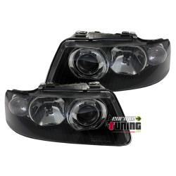 PHARES FOND NOIR AUDI A3 PHASE 2 LISSES (01261)