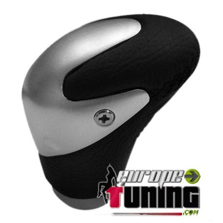 POMMEAU RACING CUIR ALU (01175)