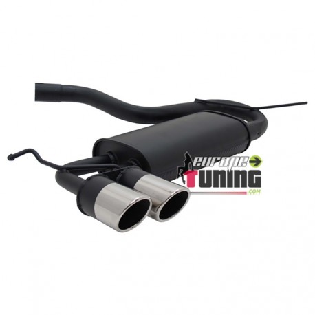 SILENCIEUX ECHAPPEMENT SPORT A3 8P 2x76mm SPEED (18473)