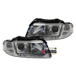PHARES ORIGINE GLASSE LISSE AUDI A4 PH2 (10228)