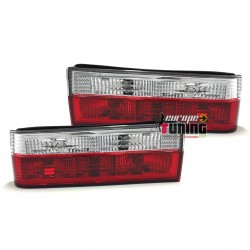 Paire de feux Cristal / Rouge BMW E30 phase 1 (10264)