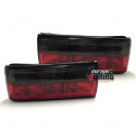 Paire de feux Rouges / Noirs BMW E30 phase 2 (12287)