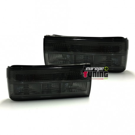 Paire de feux Cristal / Noir BMW E30 phase 2 (11397)