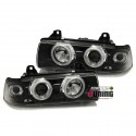 PHARES CCFL ANGEL EYES NOIRS BMW E36 BERLINE / TOURING (00506)
