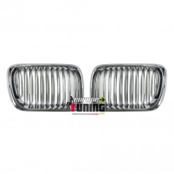 CALANDRE LOOK M3 CHROM BMW E36 apres 96 (00497)