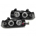 PHARES TUNING ANGEL EYES NOIRS BMW E36 COUPE / CABRIOLET (03300)