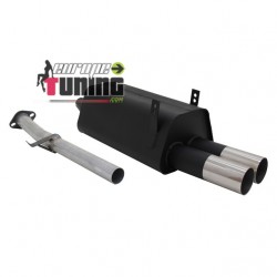 ECHAPPEMENT SPORT E36 316i 318i 2x76mm ROND (18306)