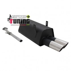 ECHAPPEMENT SPORT E36 316i 318i 2x76mm DRAG (18307)